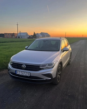 Volkswagen Tiguan cena 107000 przebieg: 125000, rok produkcji 2021 z Słubice małe 56